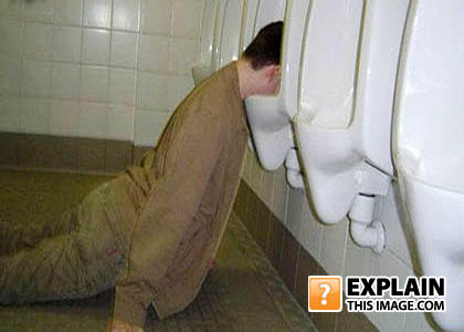 Urinal-passed-out