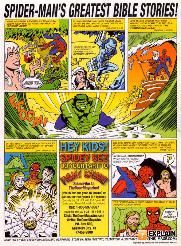 Spiderman_jesus_the_door