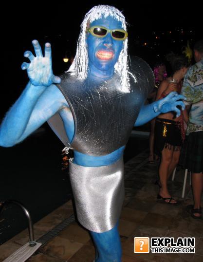 Blue